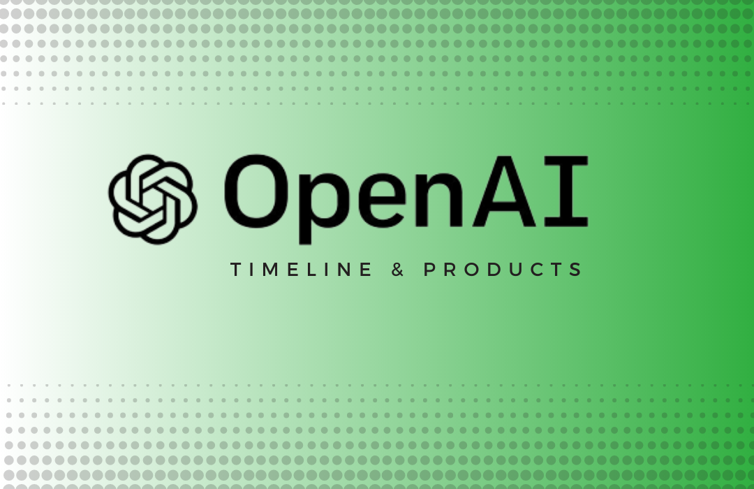 The Timeline Of OpenAI & Its Products - NxtDecade